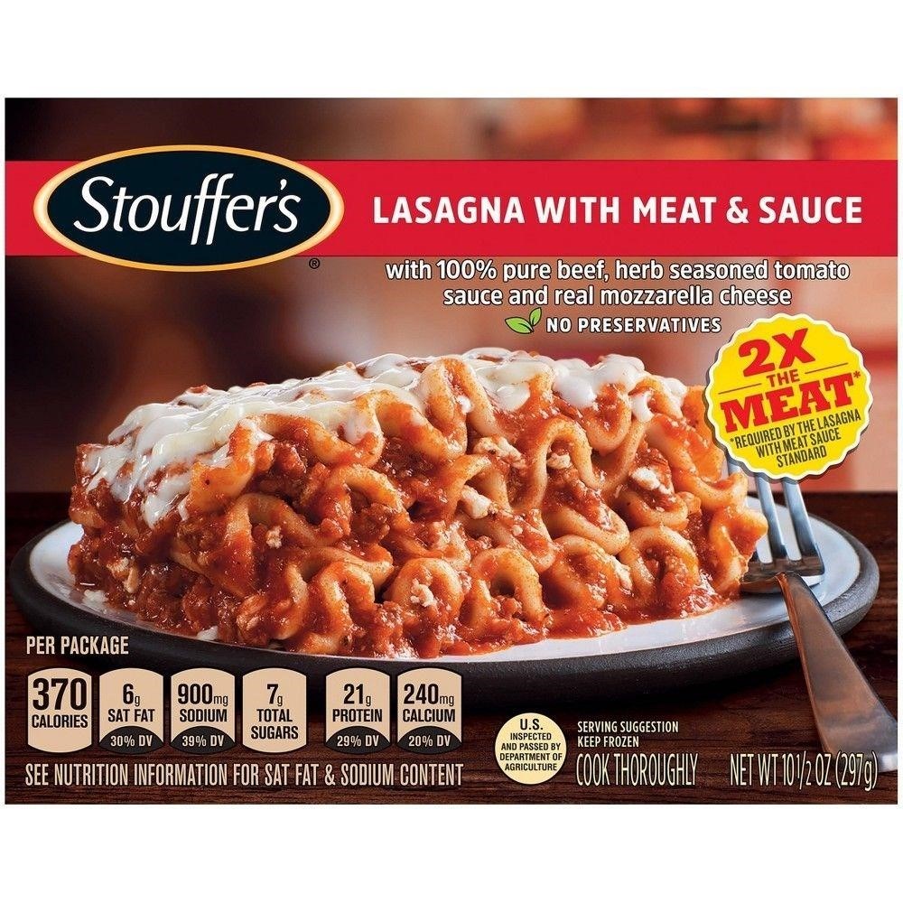 stouffer’s meat lovers lasagna oven cooking instructions